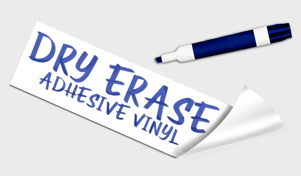 Dry Erase Adhesive Vinyl